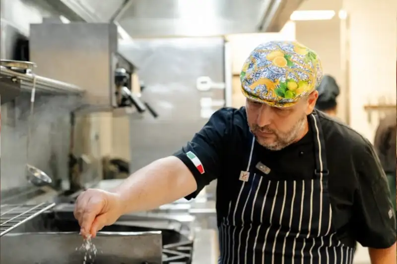 Chef in the MOI kitchen