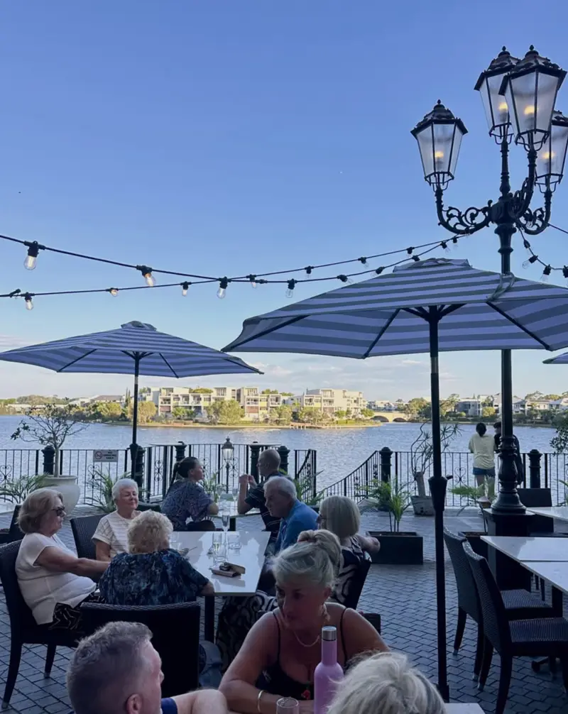 Lakeside evenings at Mad Over Italian